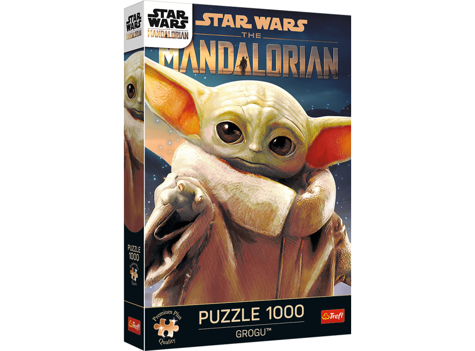 TREFL Puzzle Premium Plus Star Wars: Mandalorian - Grogu 1000 dílků