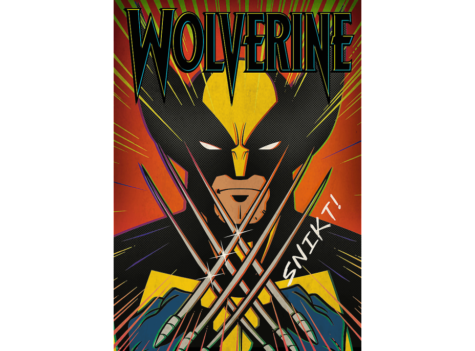 TREFL Puzzle Premium Plus X-Men: Wolverine 1000 dílků