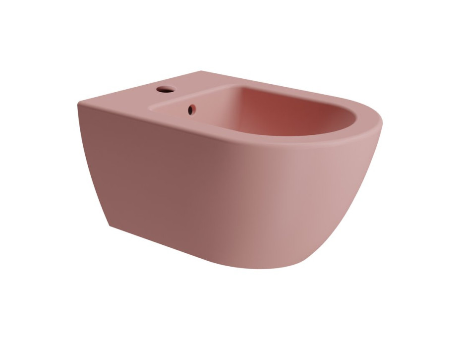 GSI PURA bidet závěsný, 36x55cm, blush mat 8865124