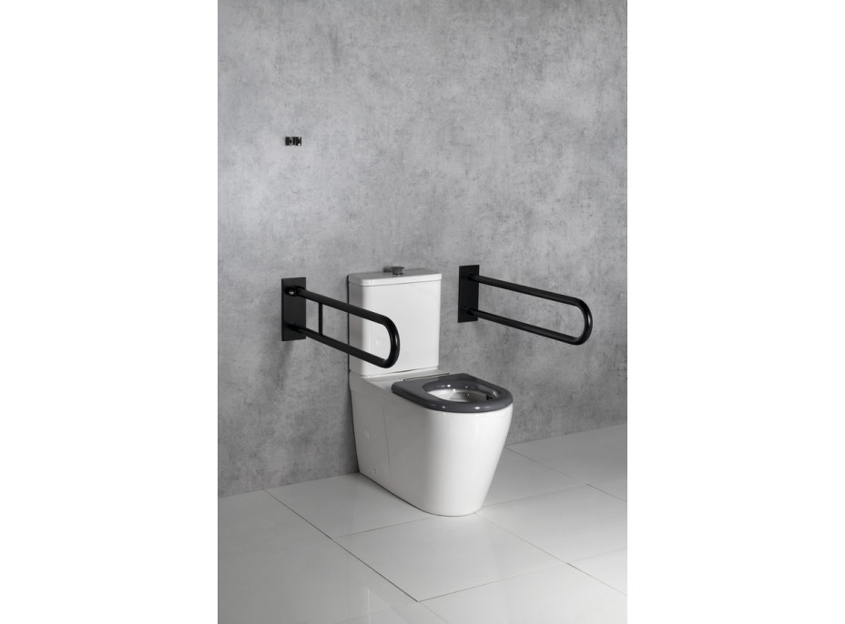 Sapho MEDIC RIMLESS WC kombi mísa s nádržkou, spodní/zadní odpad, bílá MC102