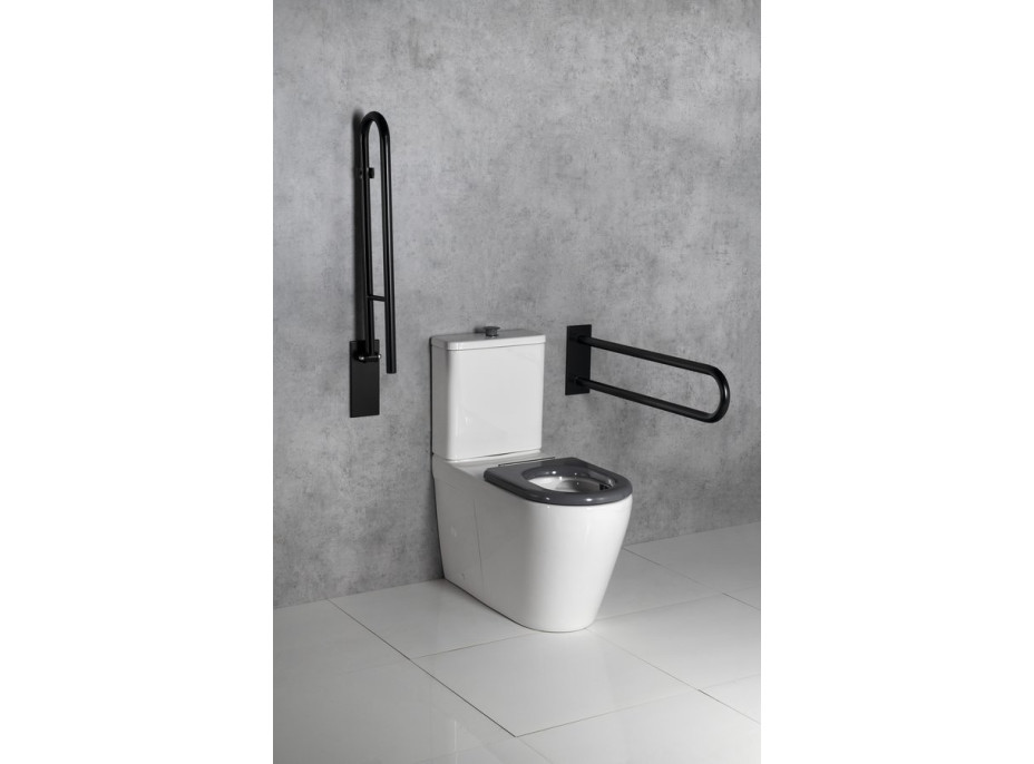 Sapho MEDIC RIMLESS WC kombi mísa s nádržkou, spodní/zadní odpad, bílá MC102