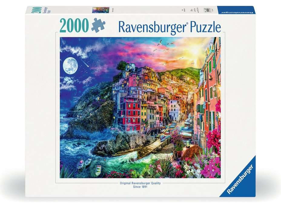 RAVENSBURGER Puzzle Barevné Cinque Terre 2000 dílků