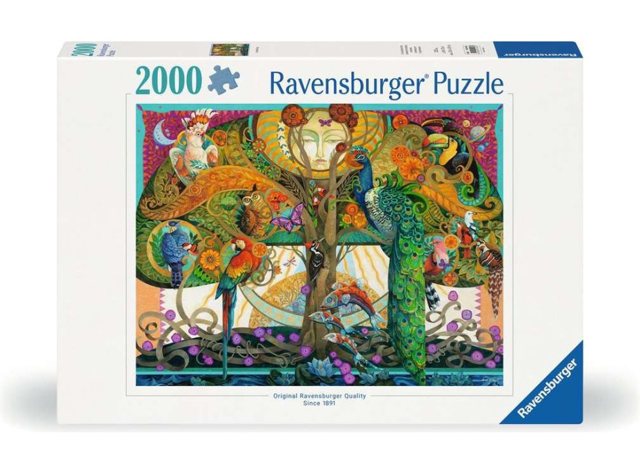 RAVENSBURGER Puzzle Pátý den Stvoření světa 2000 dílků