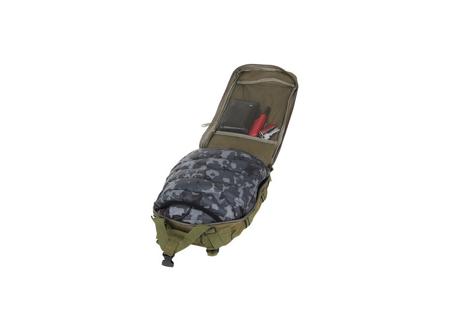 Turistický military batoh 26 litrů - zelený