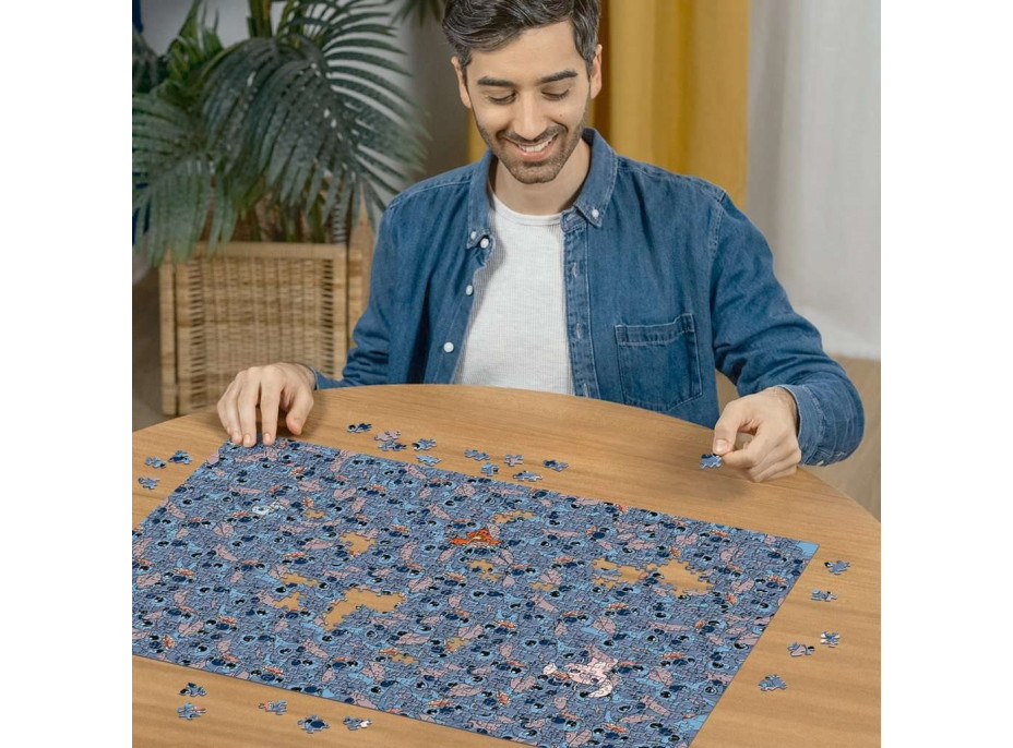 RAVENSBURGER Puzzle Challenge: Disney, Stitch 1000 dílků