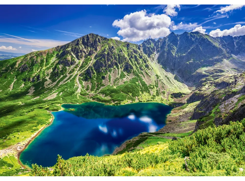 CASTORLAND Puzzle Czarny Staw Gąsienicowy, Tatry 500 dílků