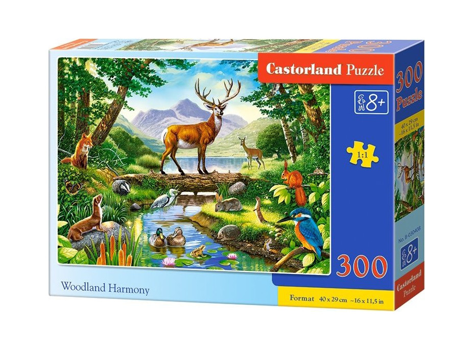 CASTORLAND Puzzle Harmonie lesa 300 dílků