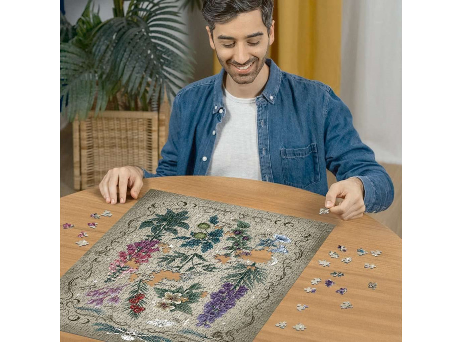 RAVENSBURGER Puzzle Jedovaté rostliny 1000 dílků