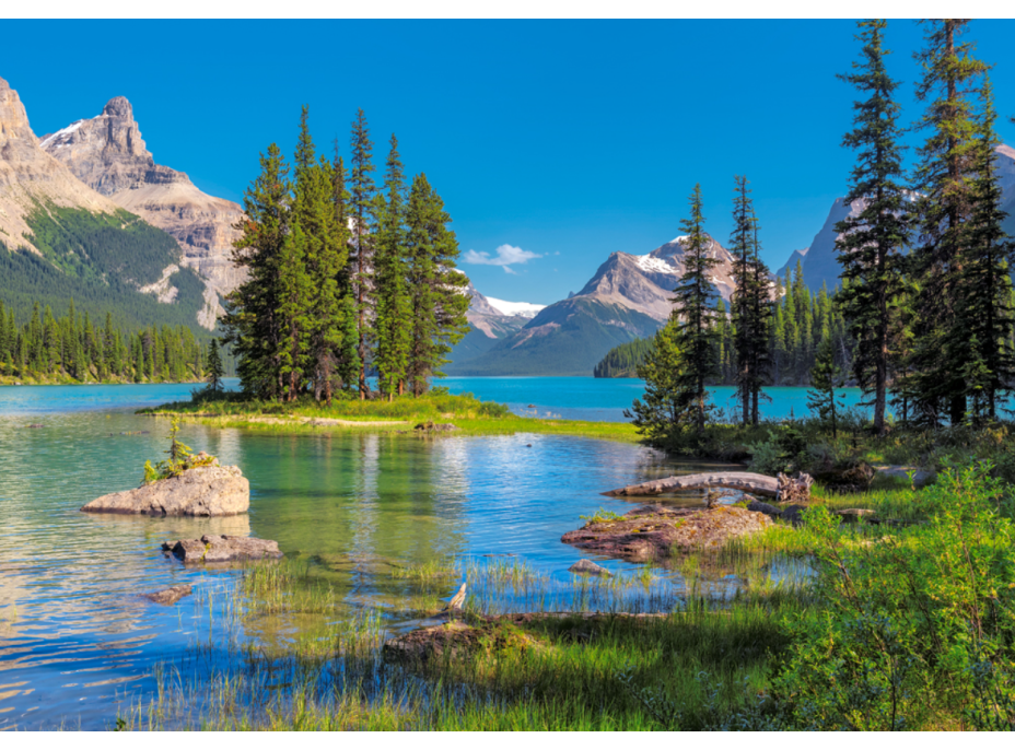 CASTORLAND Puzzle Jezero Maligne, Kanada 500 dílků