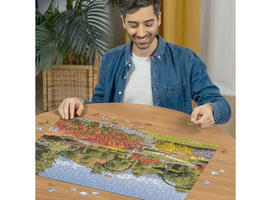 RAVENSBURGER Puzzle Kouzelné zahrady: Park Pallavicino, Itálie 1000 dílků