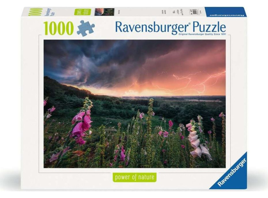 RAVENSBURGER Puzzle Síla přírody: Magická bouřka 1000 dílků