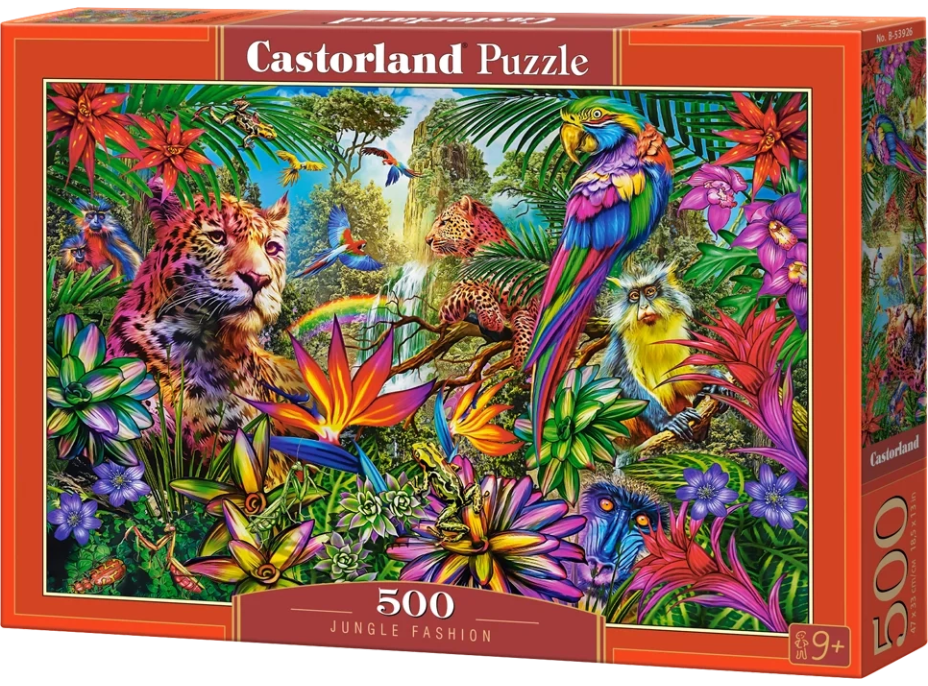 CASTORLAND Puzzle Móda džungle 500 dílků