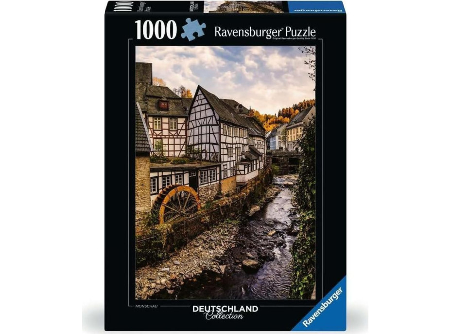 RAVENSBURGER Puzzle Monschau, Eifel 1000 dílků