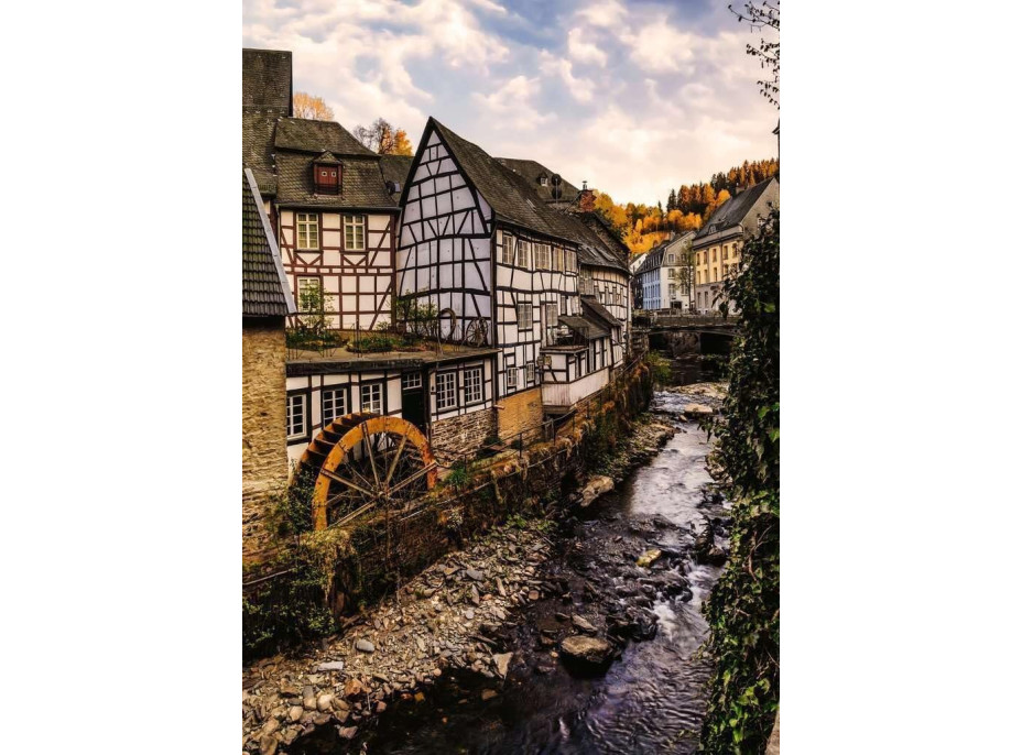 RAVENSBURGER Puzzle Monschau, Eifel 1000 dílků