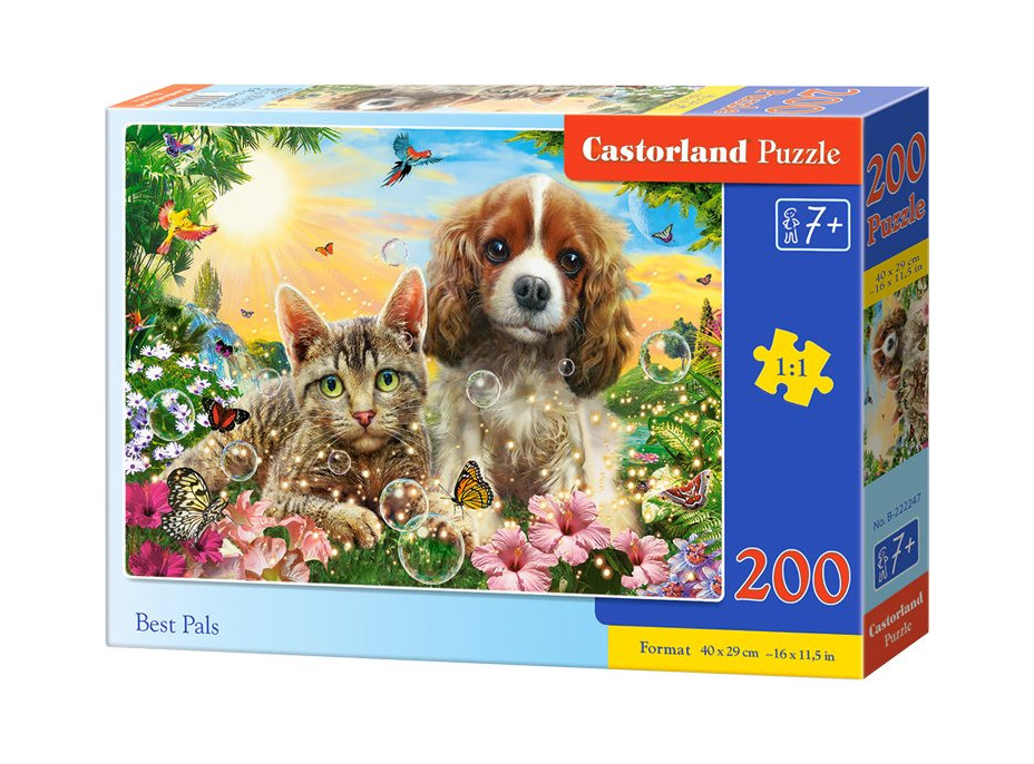 CASTORLAND Puzzle Nejlepší kámoši 200 dílků