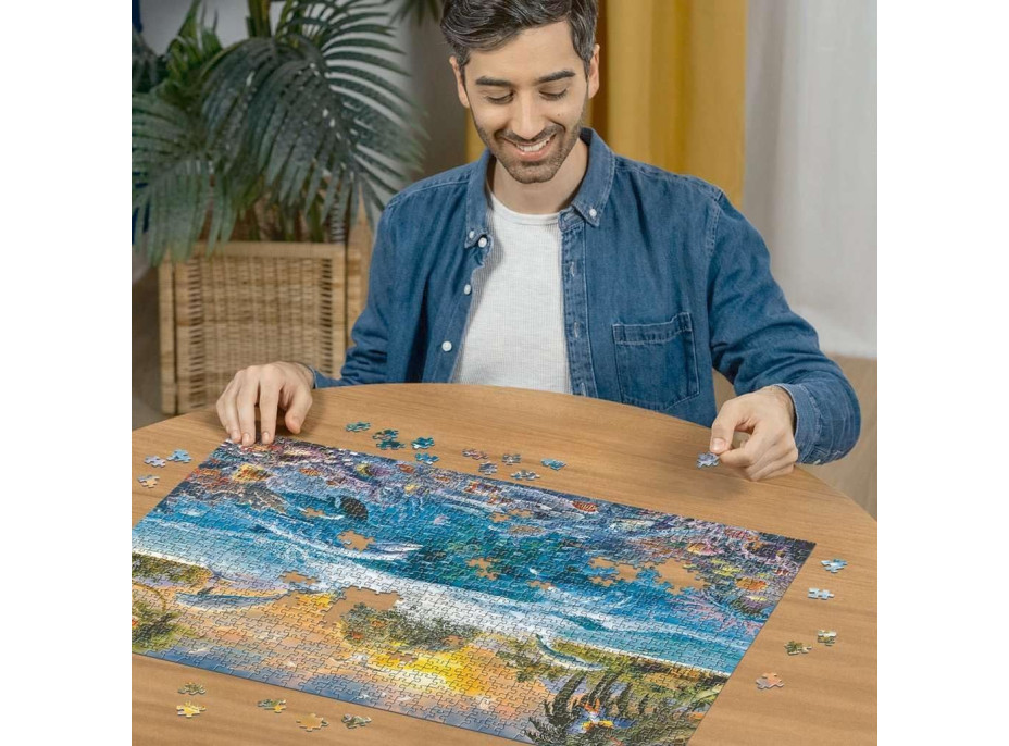 RAVENSBURGER Puzzle Podmořský ostrov 1000 dílků