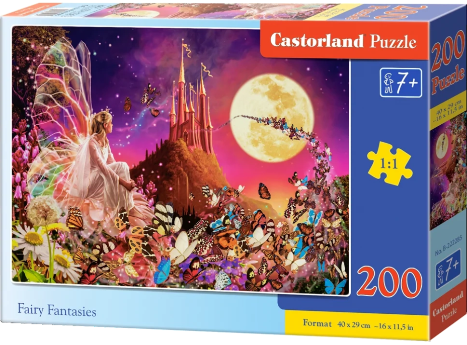 CASTORLAND Puzzle Pohádková fantazie 200 dílků