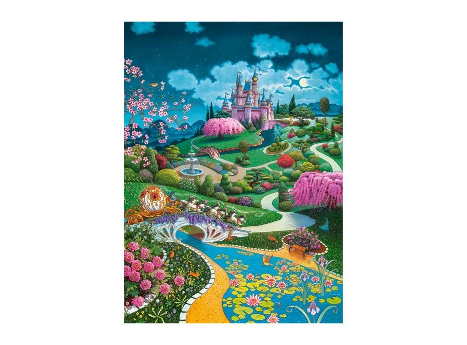 CASTORLAND Puzzle Popelčin zámek 100 dílků