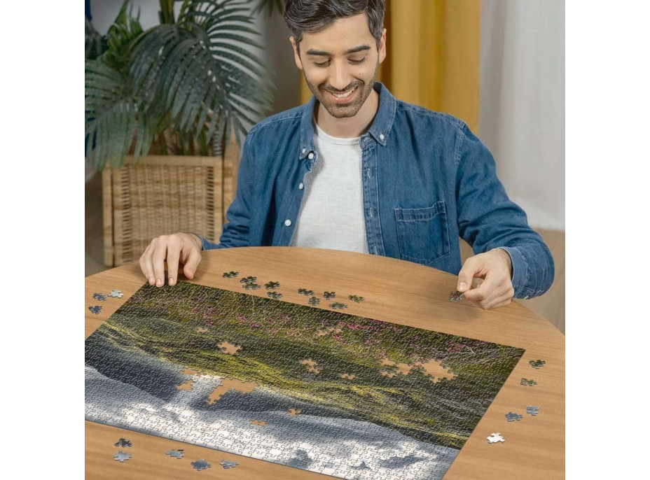 RAVENSBURGER Puzzle Síla přírody: Tajemné hory 1000 dílků