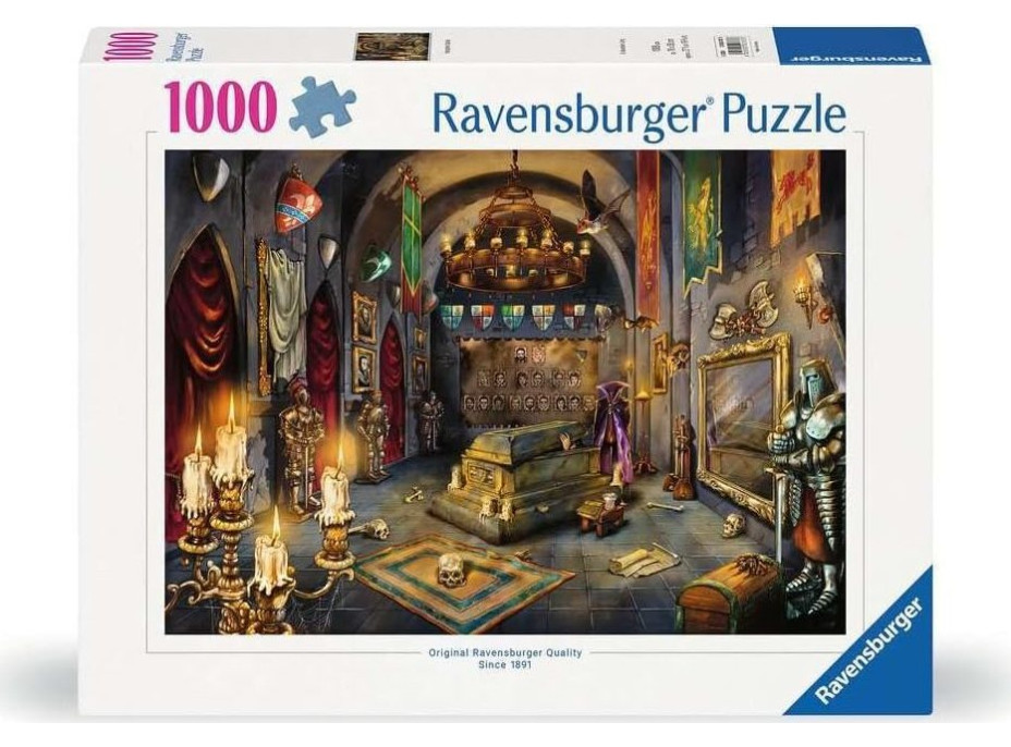 RAVENSBURGER Puzzle Upíří hrad 1000 dílků