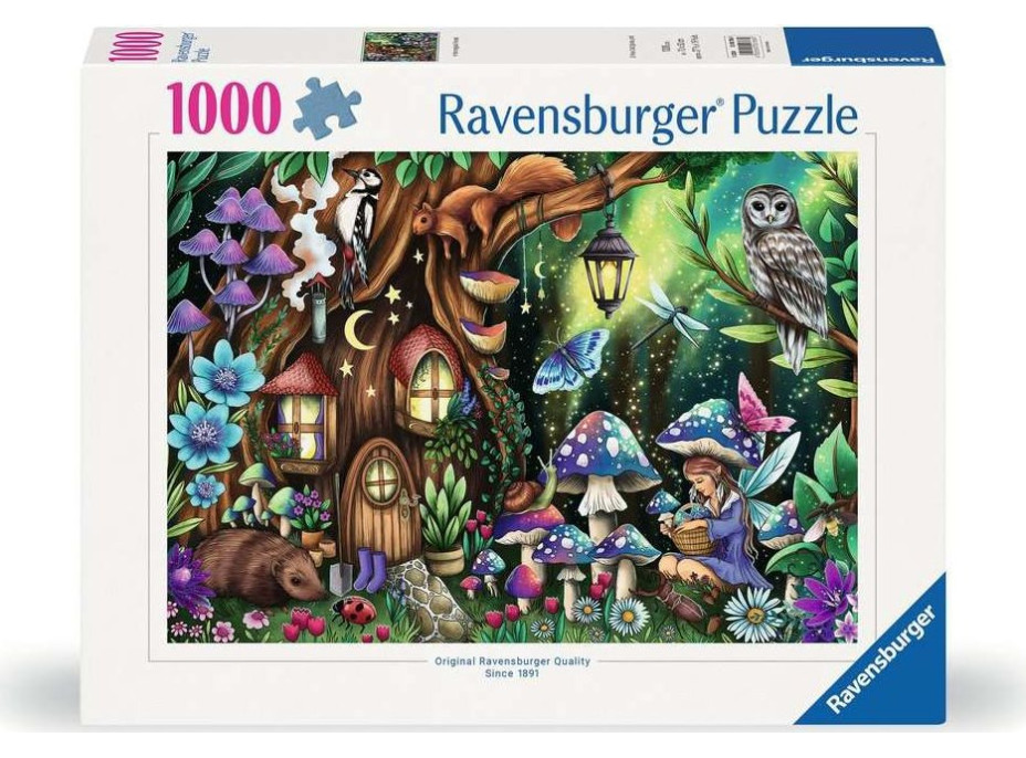 RAVENSBURGER Puzzle V kouzelném lese 1000 dílků