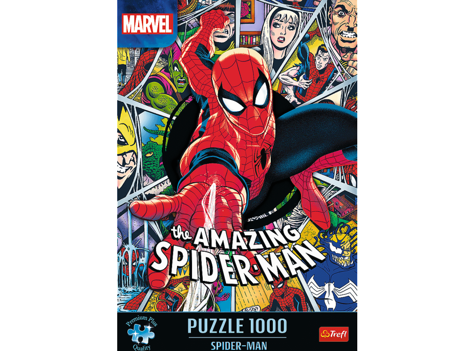 TREFL Puzzle Premium Plus Marvel: Spiderman 1000 dílků