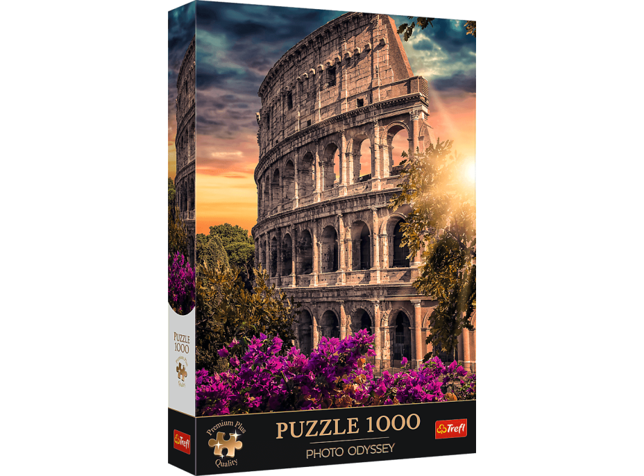 TREFL Puzzle Premium Plus Photo Odyssey: Koloseum, Řím, Itálie 1000 dílků