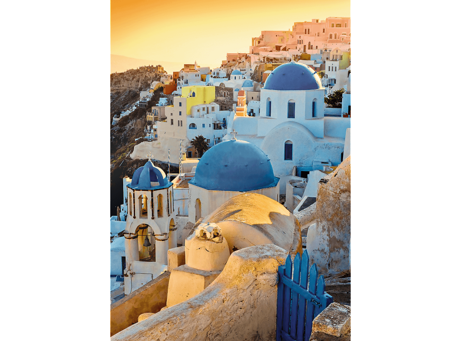 TREFL Puzzle Premium Plus Photo Odyssey: Oia, Santorini 1000 dílků