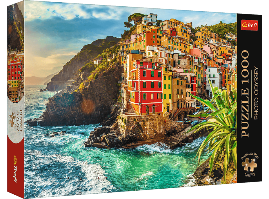 TREFL Puzzle Premium Plus Photo Odyssey: Riomaggiore, Itálie 1000 dílků