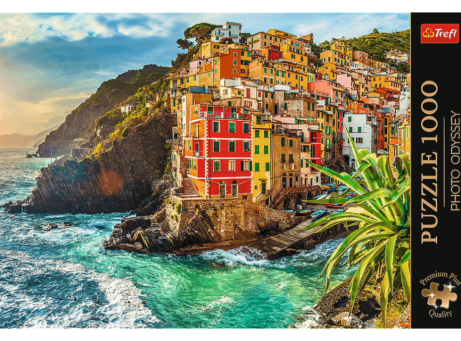 TREFL Puzzle Premium Plus Photo Odyssey: Riomaggiore, Itálie 1000 dílků