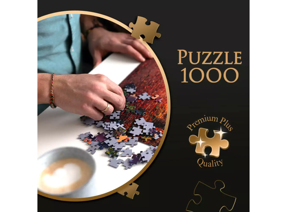 TREFL Puzzle Premium Plus Tea Time: Cestování karavanem 1000 dílků