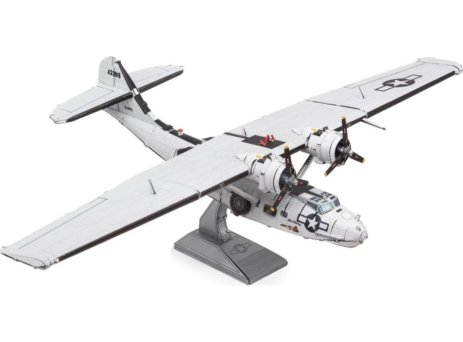 METAL EARTH 3D puzzle Letájící člun Consolidated PBY Catalina