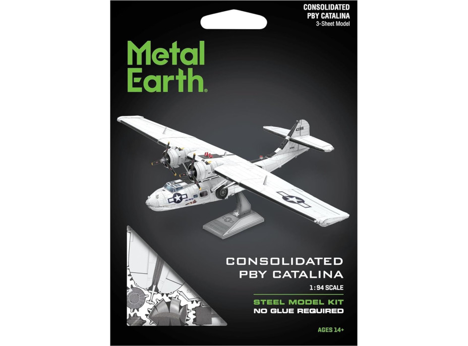 METAL EARTH 3D puzzle Letájící člun Consolidated PBY Catalina