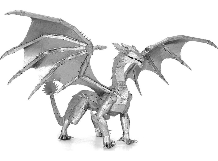 METAL EARTH 3D puzzle Premium Series: Ocelový drak