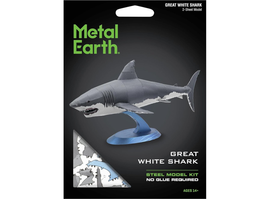 METAL EARTH 3D puzzle Velký bílý žralok