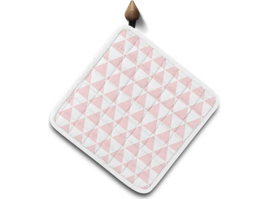 Kuchyňská podložka HOME CHEF 20x20 cm - růžová