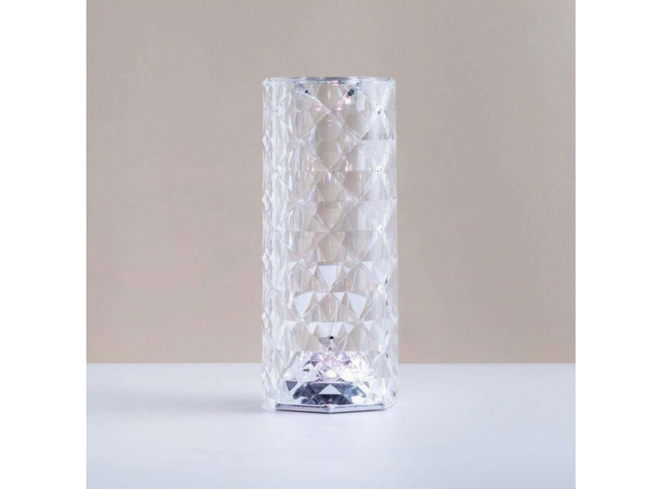 Dekorační LED osvětlení ROSE DIAMOND - 21 cm - multikolor