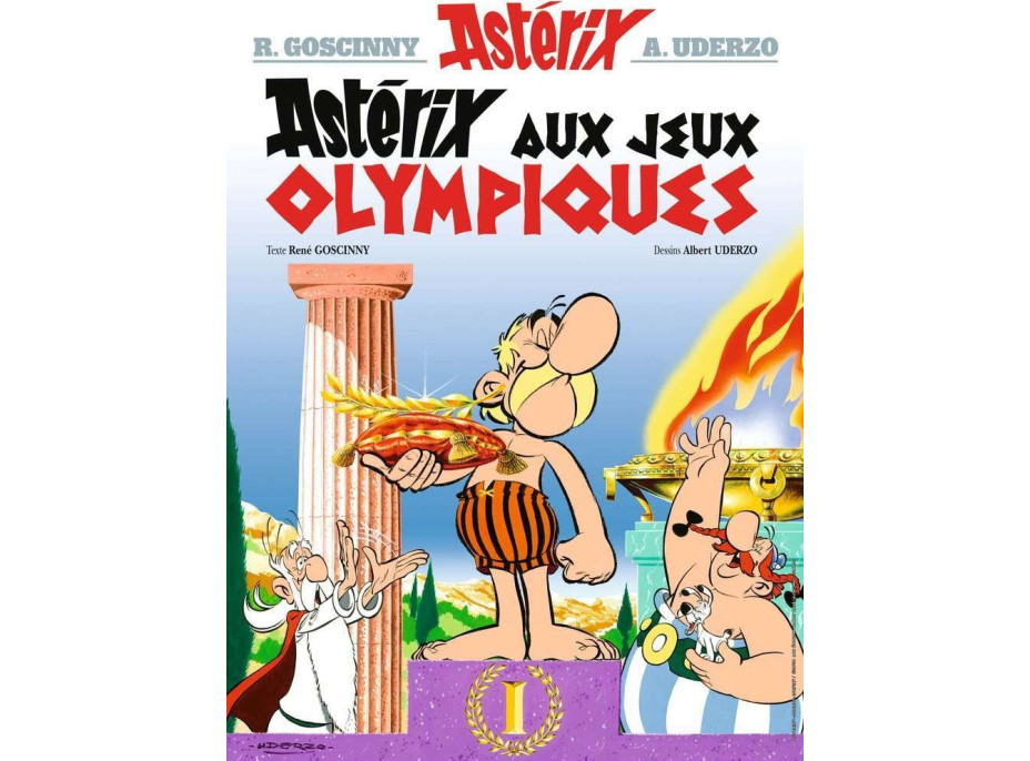 RAVENSBURGER Puzzle Asterix na Olympijských hrách 500 dílků