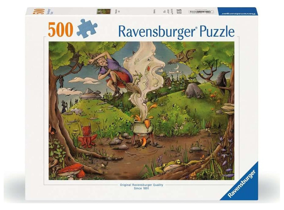 RAVENSBURGER Puzzle Čarodějnice 500 dílků