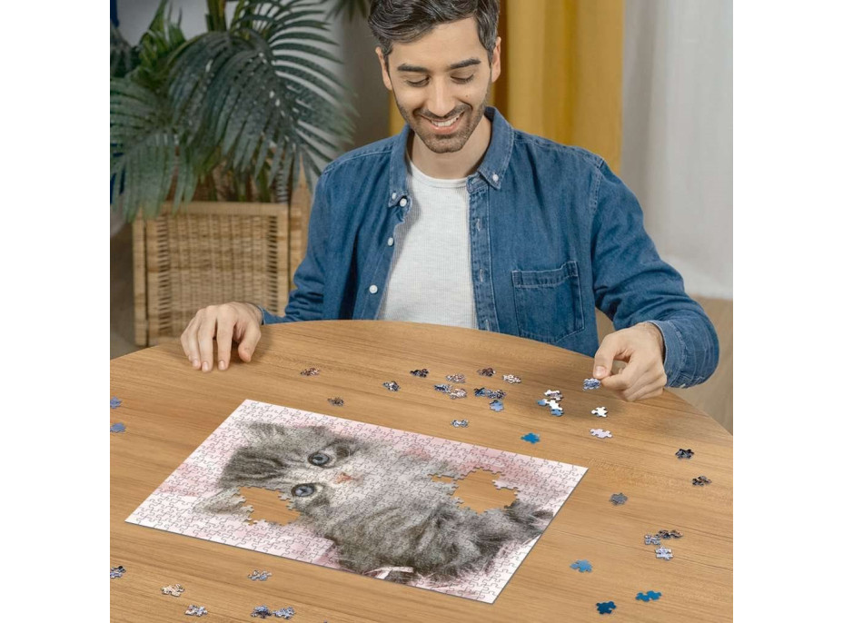 RAVENSBURGER Puzzle Roztomilé kotě 500 dílků