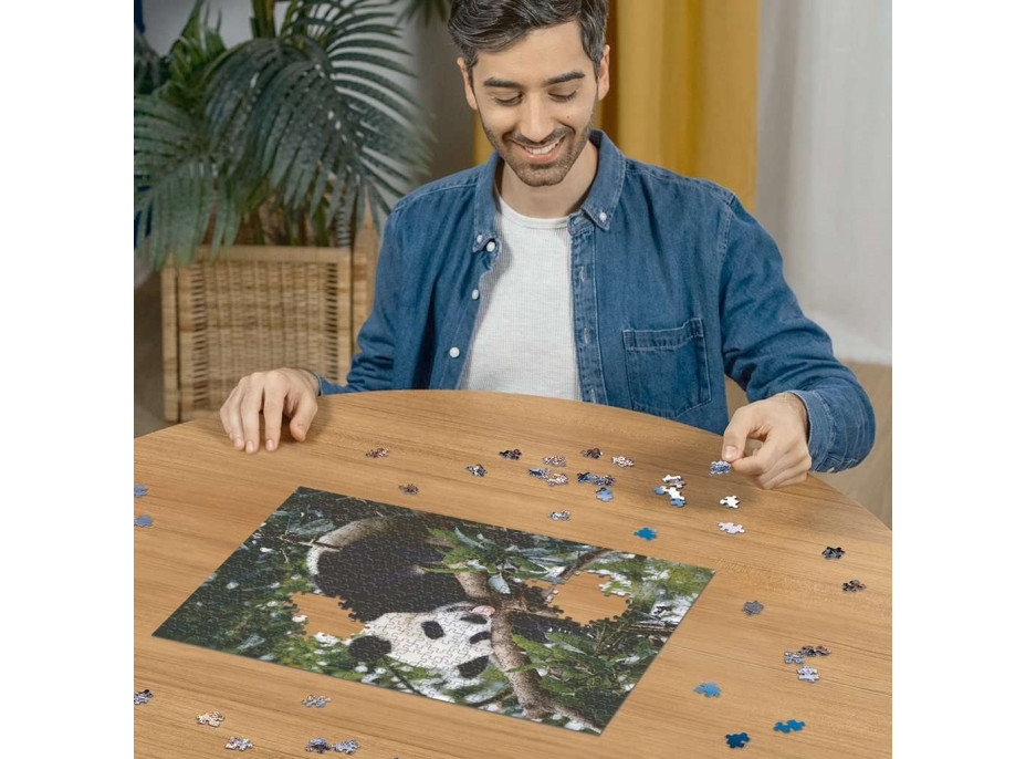 RAVENSBURGER Puzzle Panda 500 dílků