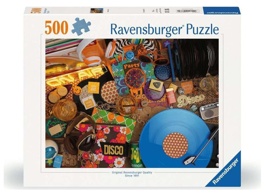 RAVENSBURGER Puzzle Vinylové desky 500 dílků