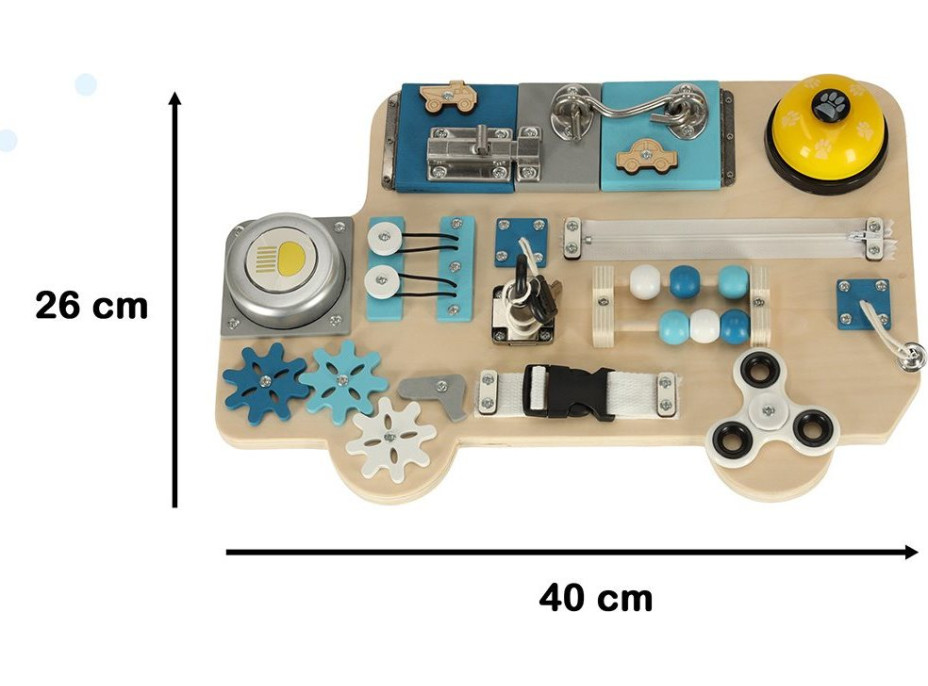 KIK Smyslová manipulační deska Autobus