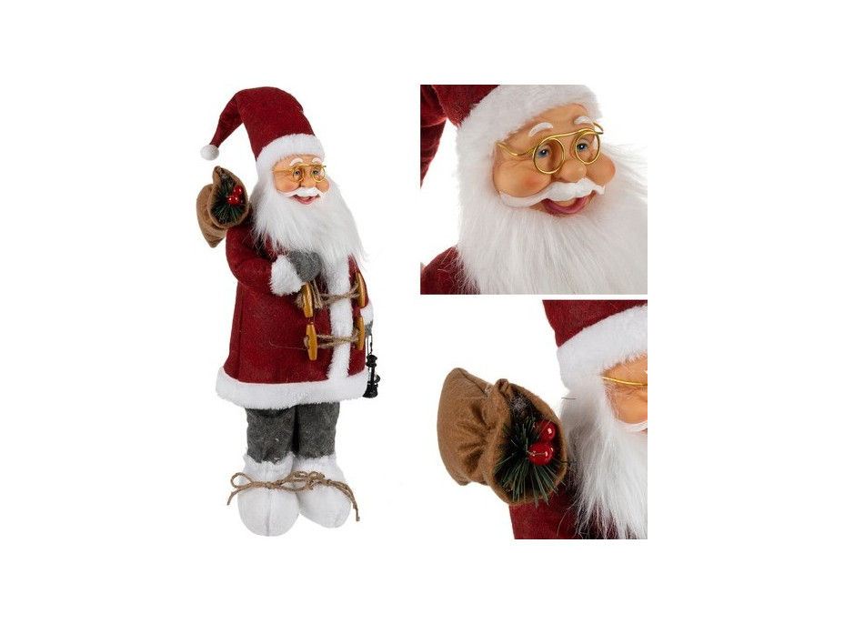 Vánoční dekorační figurka 45 cm - Santa Claus