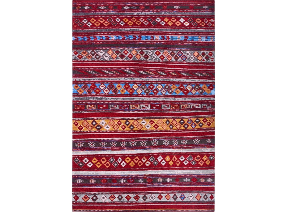 Kusový koberec Gobelin 105870 Dark Red Multicolored