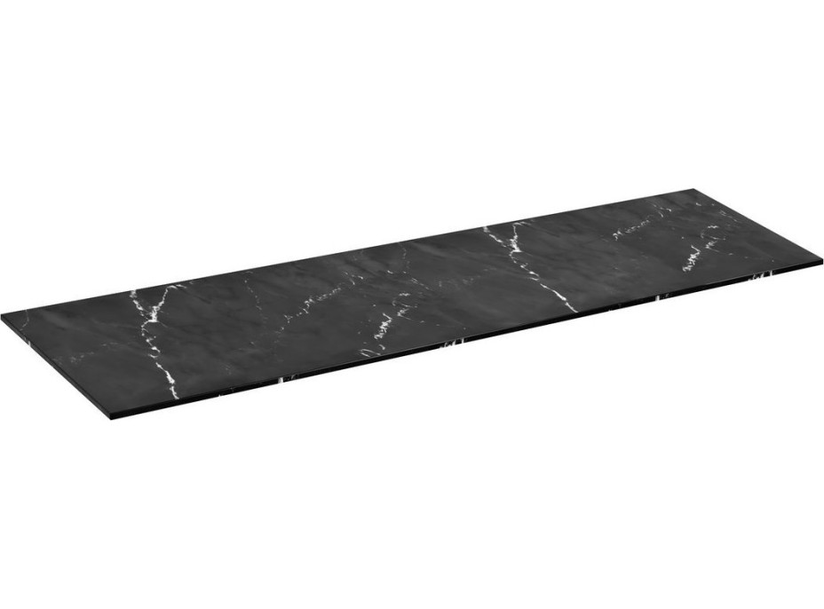 Sapho LOREA deska Rockstone 161x1, 2x51, 5cm, black attica LE160-0598