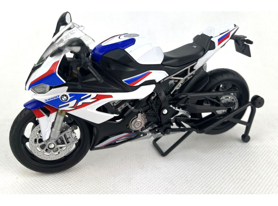 Welly Motocykl BMW S1000RR 1:12 bílý