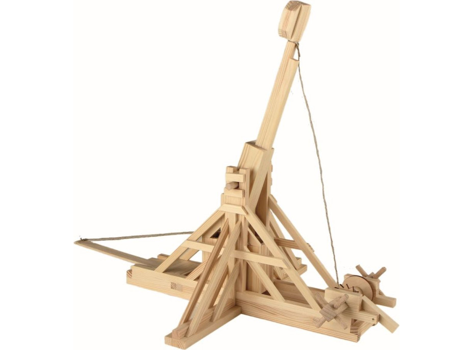 Walachia Dřevěná slepovací stavebnice Trebuchet