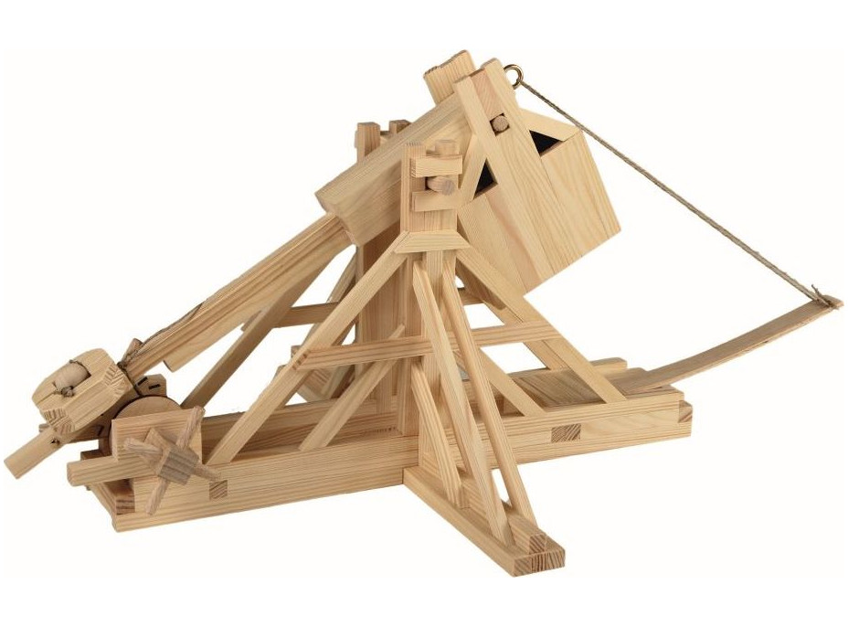 Walachia Dřevěná slepovací stavebnice Trebuchet