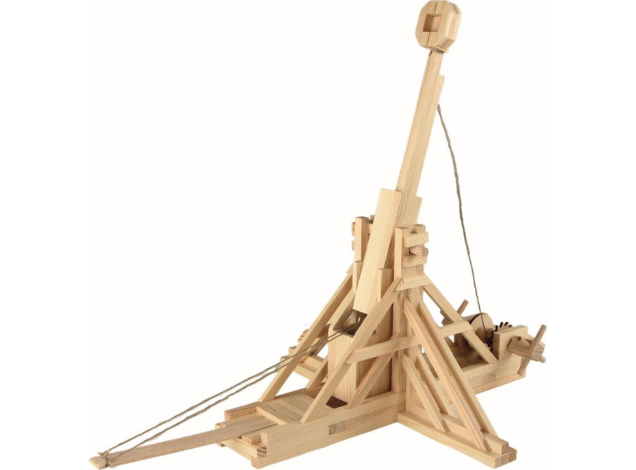 Walachia Dřevěná slepovací stavebnice Trebuchet